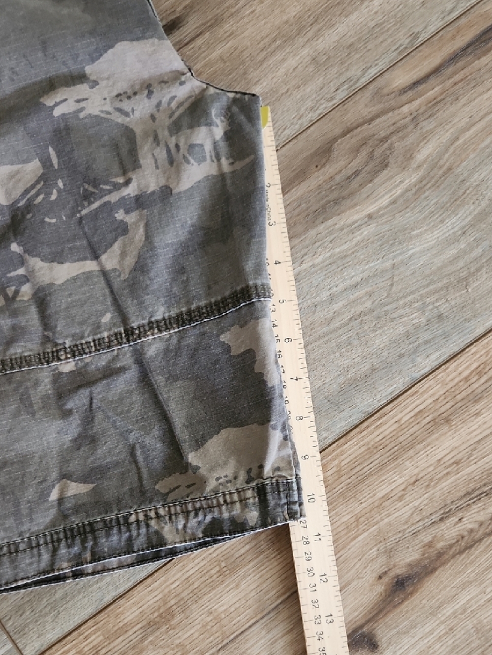 RedHead Men's Camo Cargo Shorts Olive & Tan Army Hunting Outdoors Size 46x10 - Picture 6 of 6